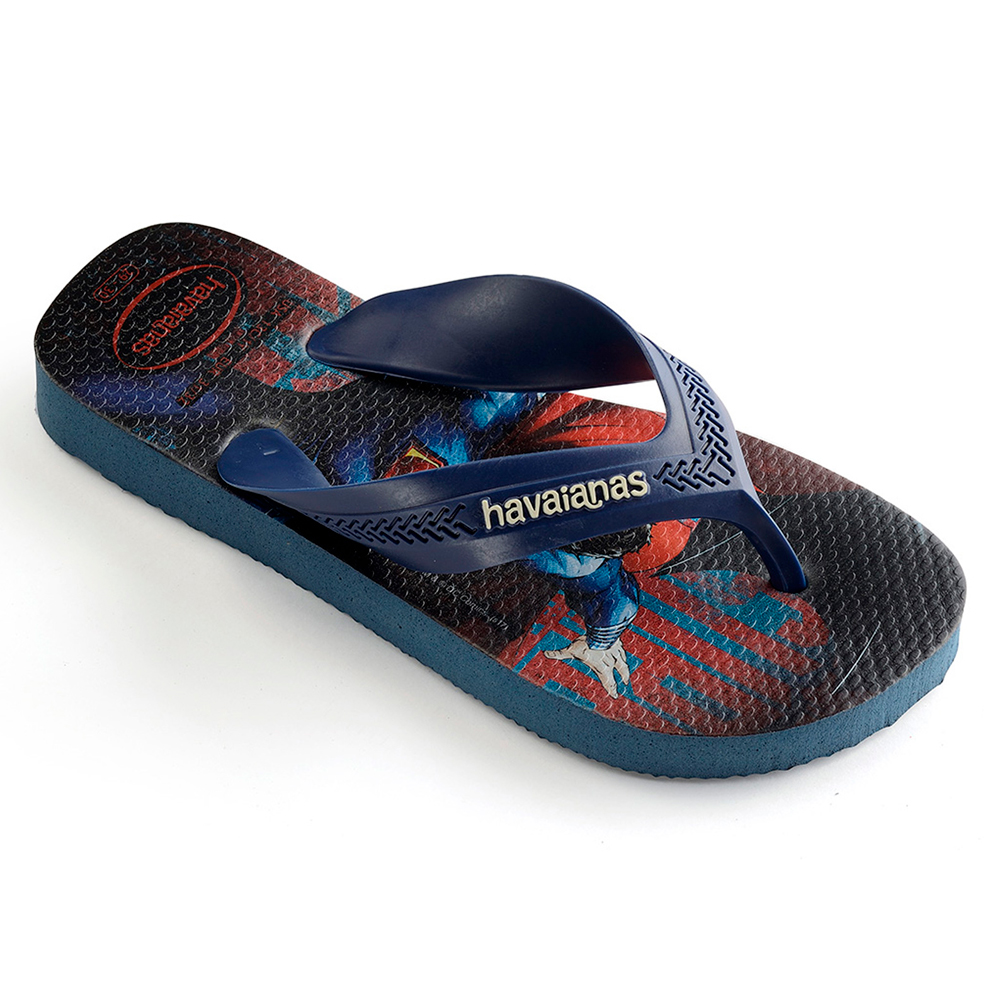 Slapi Havaianas MAX HEROIS / 27/28 cm / Albastru photo 5