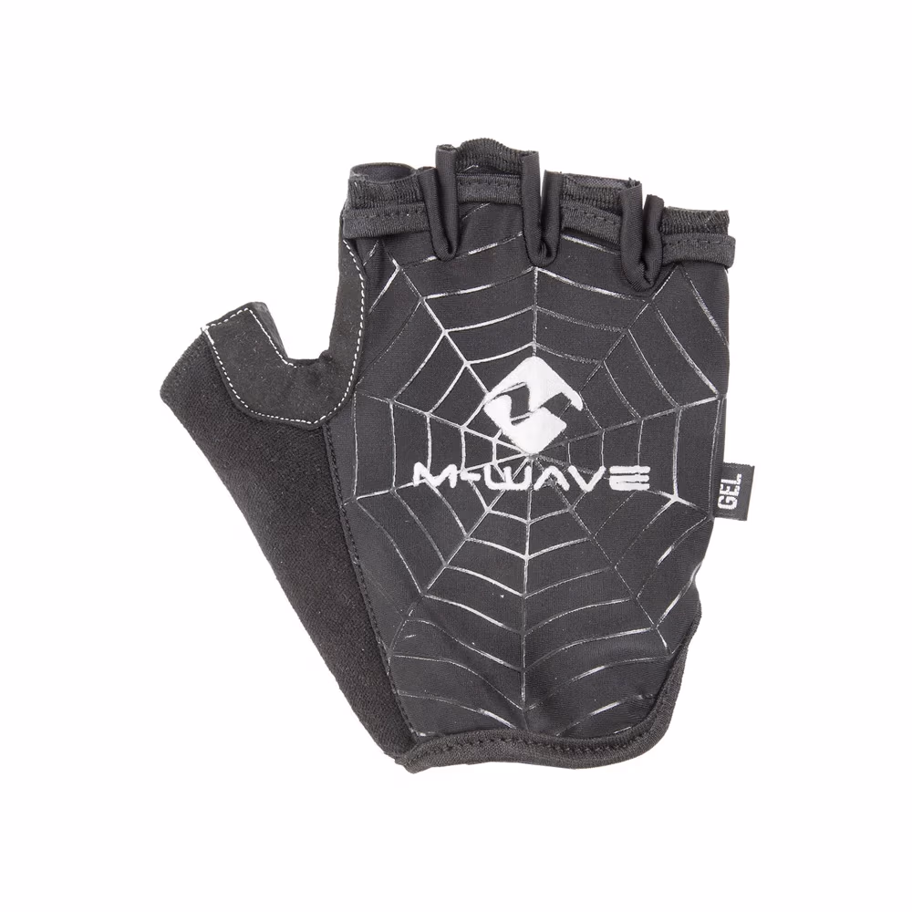 Перчатки велосипедные M-WAVE SPIDERWEB-GEL HALF 