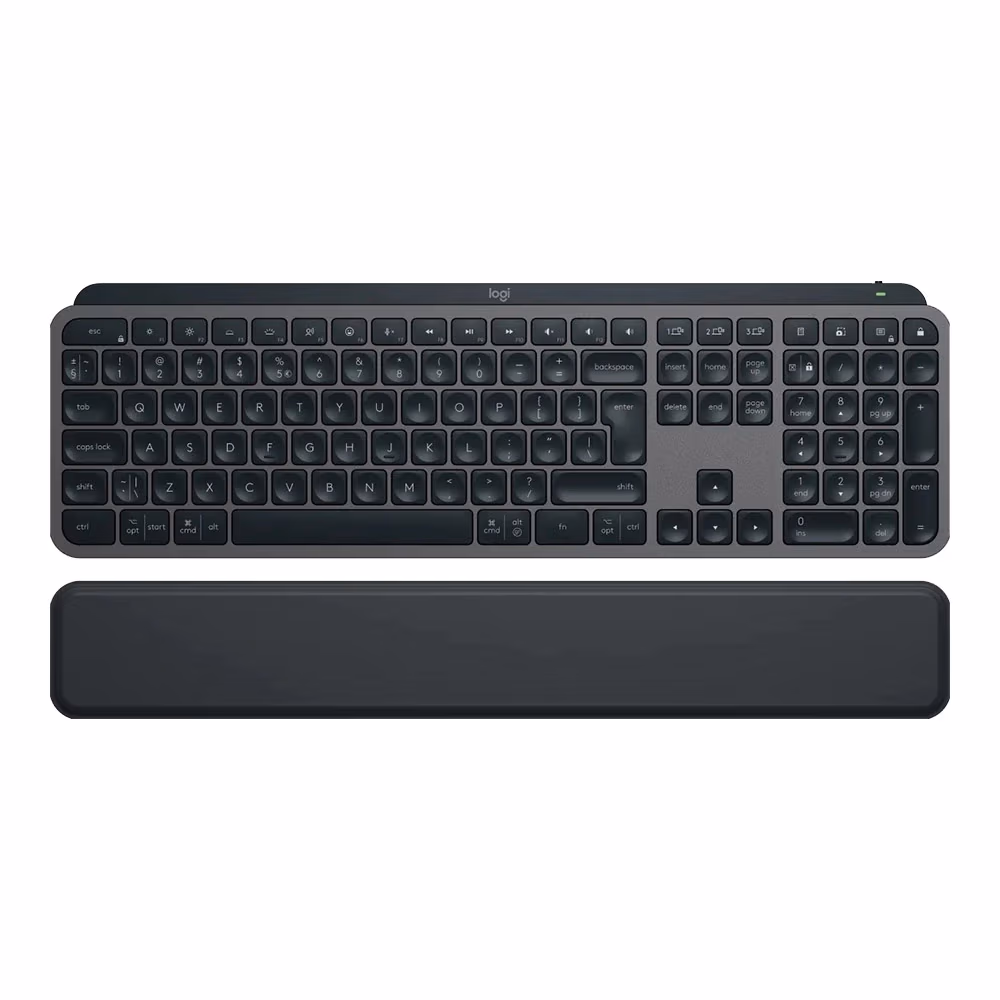 Клавиатура беспроводная Logitech MX Keys S with Palm Rest (920-011589) 