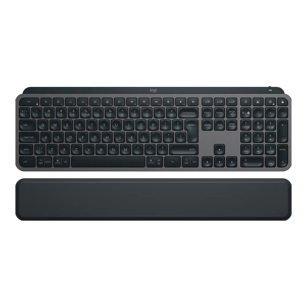 Клавиатура беспроводная Logitech MX Keys S with Palm Rest (920-011589) / Мембранная photo 1 Клавиатура беспроводная Logitech MX Keys S with Palm Rest (920-011589) / Мембранная photo 1