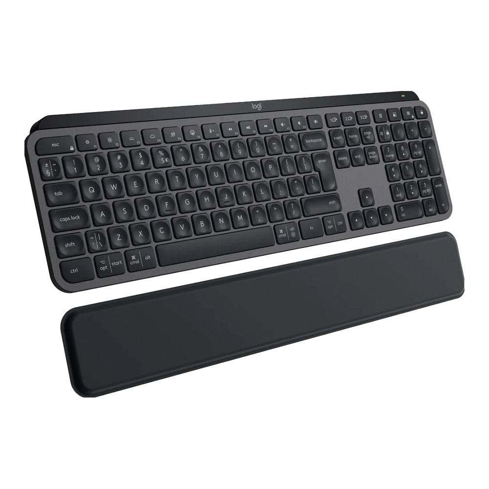 Клавиатура беспроводная Logitech MX Keys S with Palm Rest (920-011589) / Мембранная photo 4