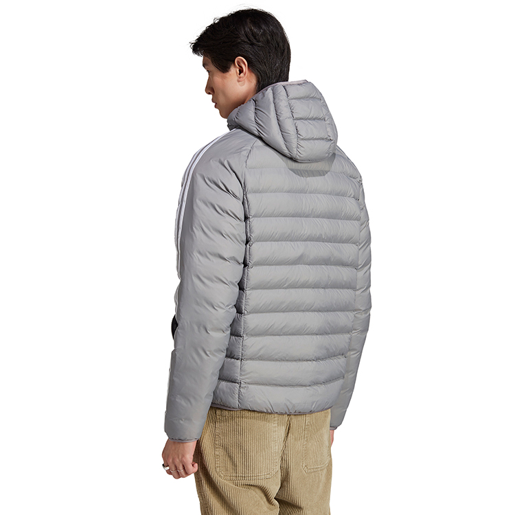 Куртка мужская Adidas PAD HOODED PUFF XS Серый photo 3