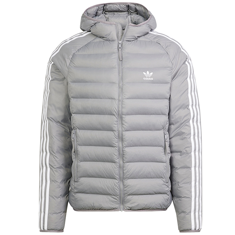 Куртка мужская Adidas PAD HOODED PUFF XS Серый photo 4
