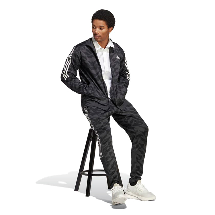 Hanorac pt bărbați Adidas M TIRO ADV TT 2XL Negru-gri photo 2