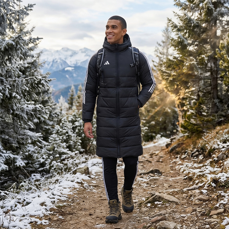 Куртка мужская Adidas TIRO24 L COAT S Черный photo 7