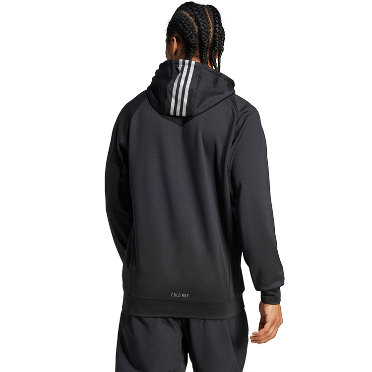 Hanorac pt bărbați Adidas GG 3S FZ HD S Negru photo 4