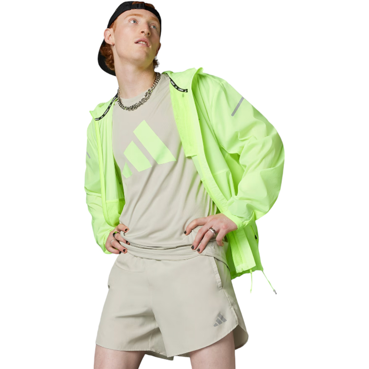Шорты мужские Adidas RUN IT SHORT XS Бежевый photo 4