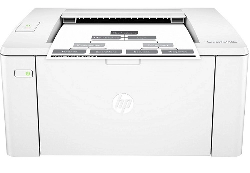 Printer HP LaserJet Pro M102a, White, A4, 600 dpi, up to 22 ppm, 128MB, Up to 10000 pages/month, USB 2.0, PCLmS, Cartridge CF217A (~1600 pages), Drum CF219A (~12000 pages)