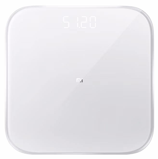 XIAOMI "Mi Smart Scale 2", White, Function: Weight Measuring, Weighing range: 5 kg-150kg, Bluetooth 5.0, support Android / iOS APP, Panel material: Ultra-white glass + ABS, 3 x AAA 
