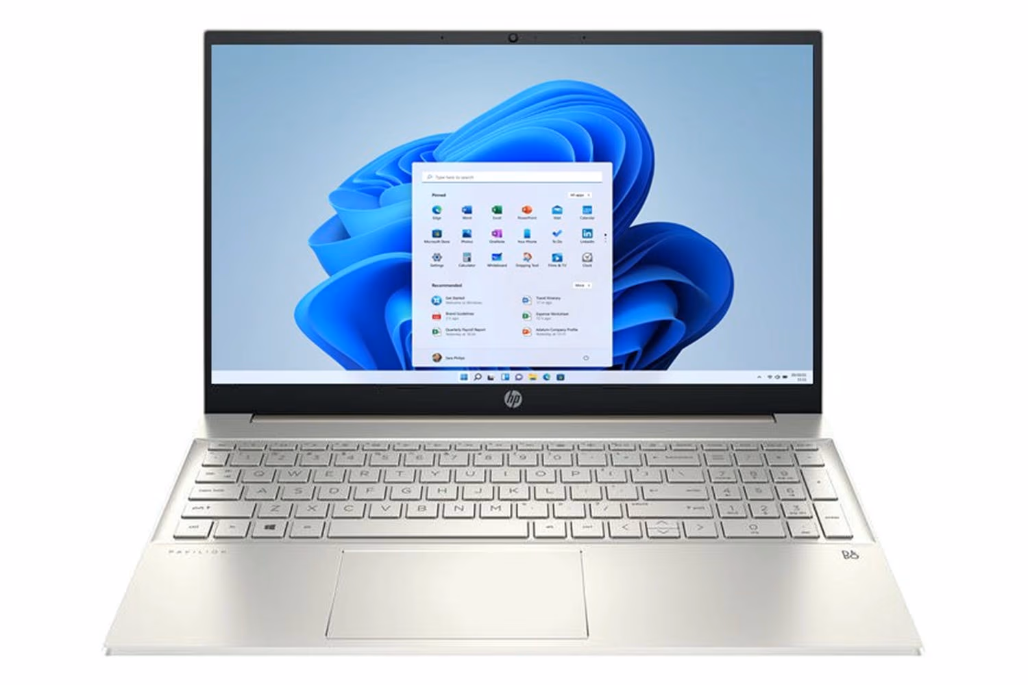 HP Pavilion 15 Warm Gold, 15.6" FHD IPS 250 nits (Intel Core i3-1125G4 4xCore 2.0-3.7 GHz, 8GB (1x8) DDR4 RAM, 512GB PCIe NVMe SSD, Intel UHD Graphics, no ODD, CR, WiFi-AC/BT5.0, HDMI, DP, USB-C, Backlit KB, 3cell, HD Webcam, Ru, FreeDOS, 1.75kg) 