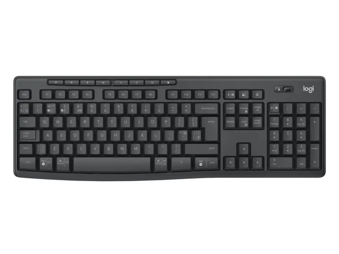 Wireless Tastatura si Mouse Logitech MK370 Combo for Business, Graphite