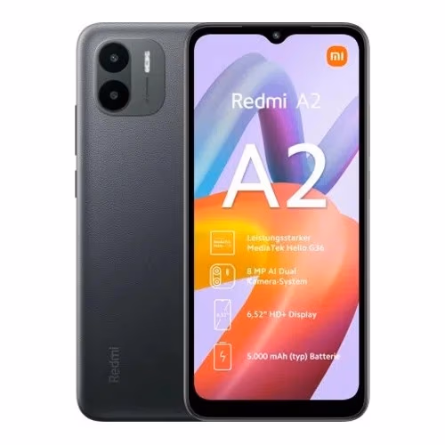 Xiaomi Redmi A2+ 3+64GB Black EU 
