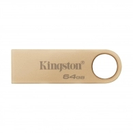 Флеш-накопитель USB Kingston DataTraveler SE9 G3 / 64ГБ / USB3.2 Gen1 / Gold