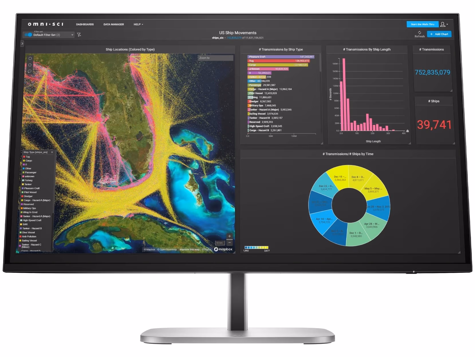 27.0” Monitor HP S5 Pro 527pq/ QHD/ 5ms/ 100Hz/ Black/Silver