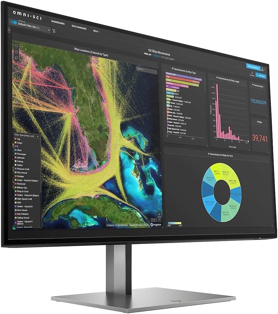 27.0” Monitor HP S5 Pro 527pq/ QHD/ 5ms/ 100Hz/ Black/Silver photo 2