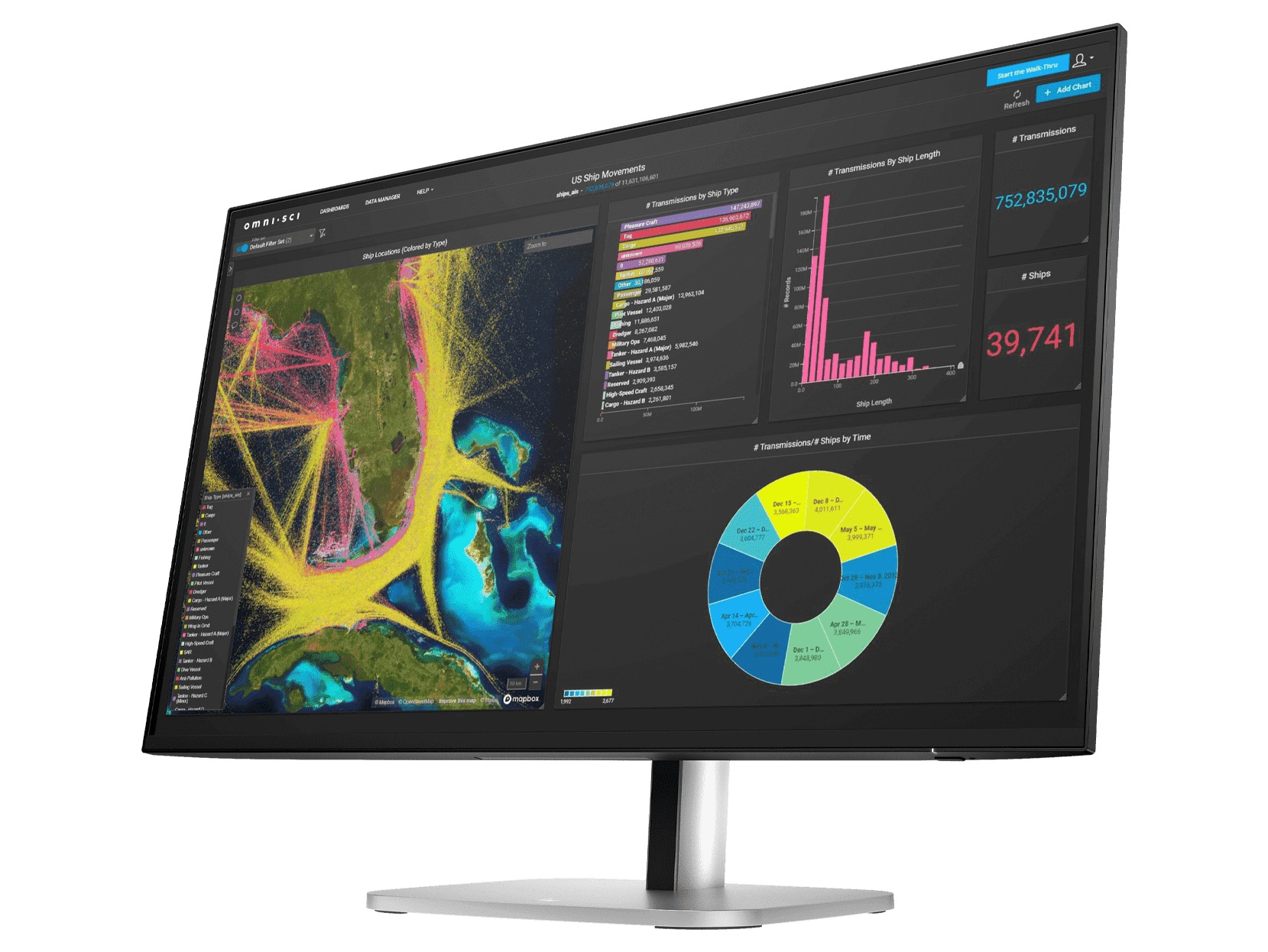 27.0” Monitor HP S5 Pro 527pq/ QHD/ 5ms/ 100Hz/ Black/Silver photo 3