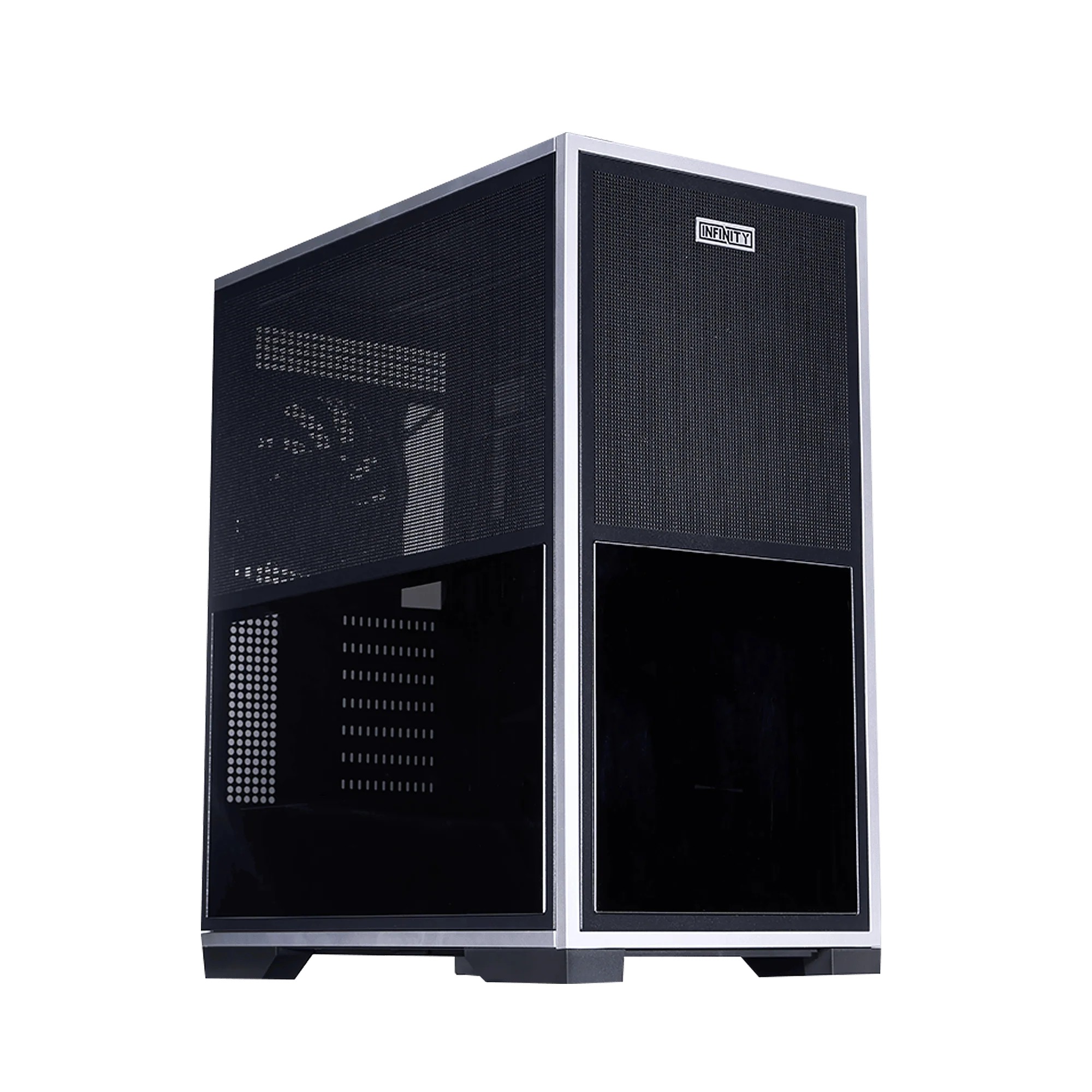 Корпус 1STPLAYER IF8 / no PSU / Side-Window / 4x120mm / ATX / Black photo 2