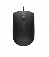 Dell Optical Mouse - Wired - USB, 1000 dpi, 413g,  MS116 - Black (570-AAIS) thumbnav 2