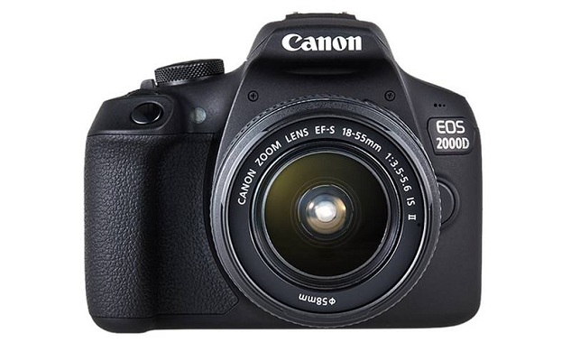 DSLR Camera CANON EOS 2000D 18-55 DC III Black (2728C007) photo 1