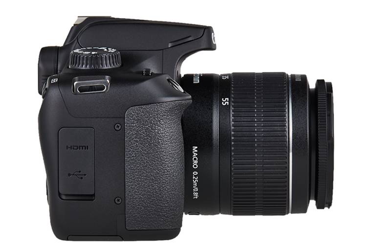 DSLR Camera CANON EOS 2000D 18-55 DC III Black (2728C007) photo 2