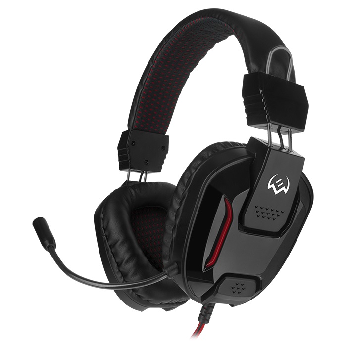 Casti Gaming SVEN AP-G555MV, Black-Red photo 1
