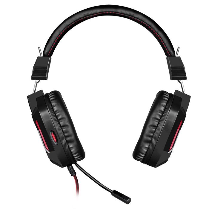 Casti Gaming SVEN AP-G555MV, Black-Red photo 3