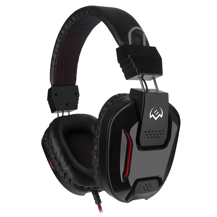 Casti Gaming SVEN AP-G555MV, Black-Red photo 4