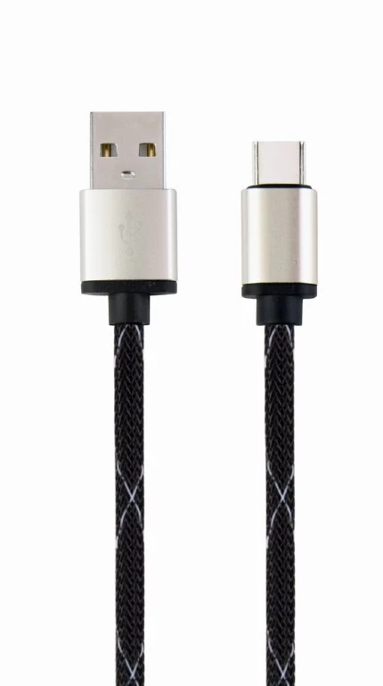 Cable USB2.0/Type-C - 2.5m - Cablexpert CCP-USB2-AMCM-2.5M, USB 2.0 A-plug to type-C plug