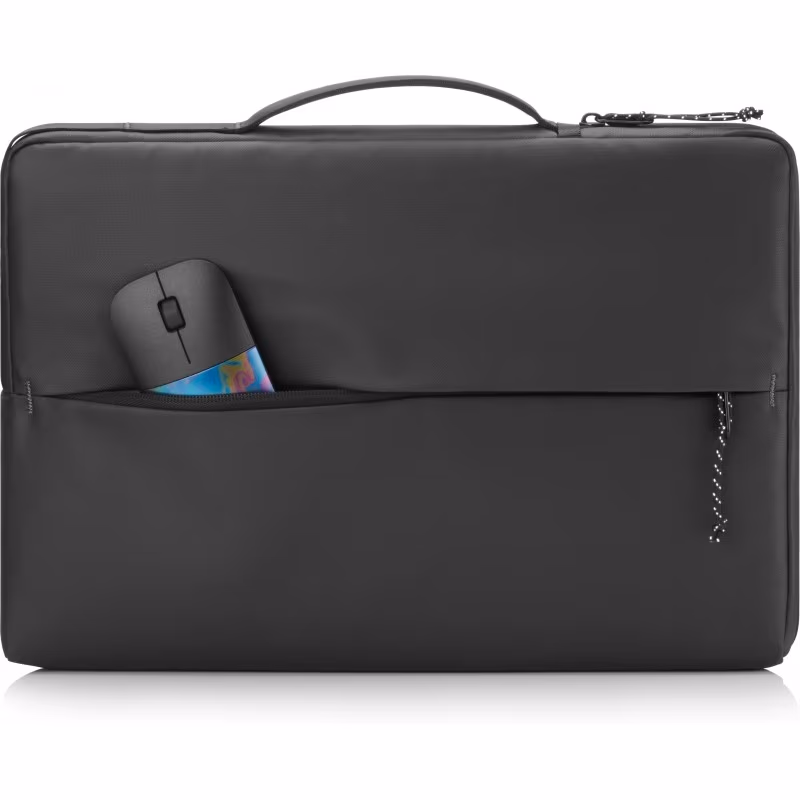 15.6” Geanta laptop HP 15 Sleeve / Water Resistance Padded Protection and Quick Access Pocket / Black
