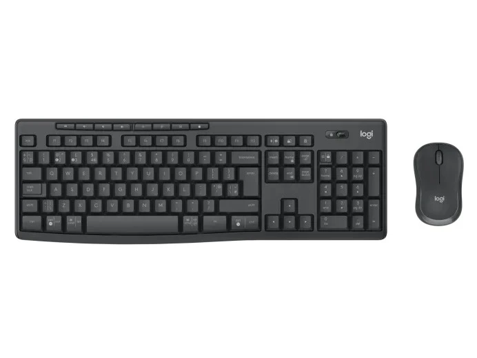 Wireless Tastatura si Mouse Logitech MK370 Combo for Business, Graphite