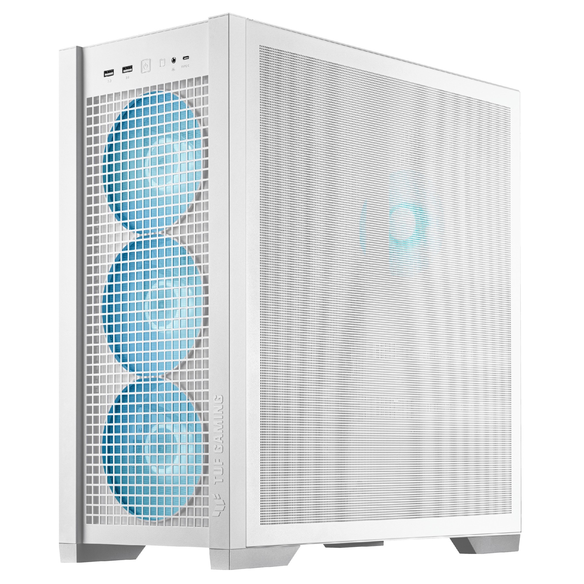 Carcasa ASUS TUF Gaming GT302 ARGB WHITE / no PSU / 4x140mm ARGB fan/ EATX/ White photo 3