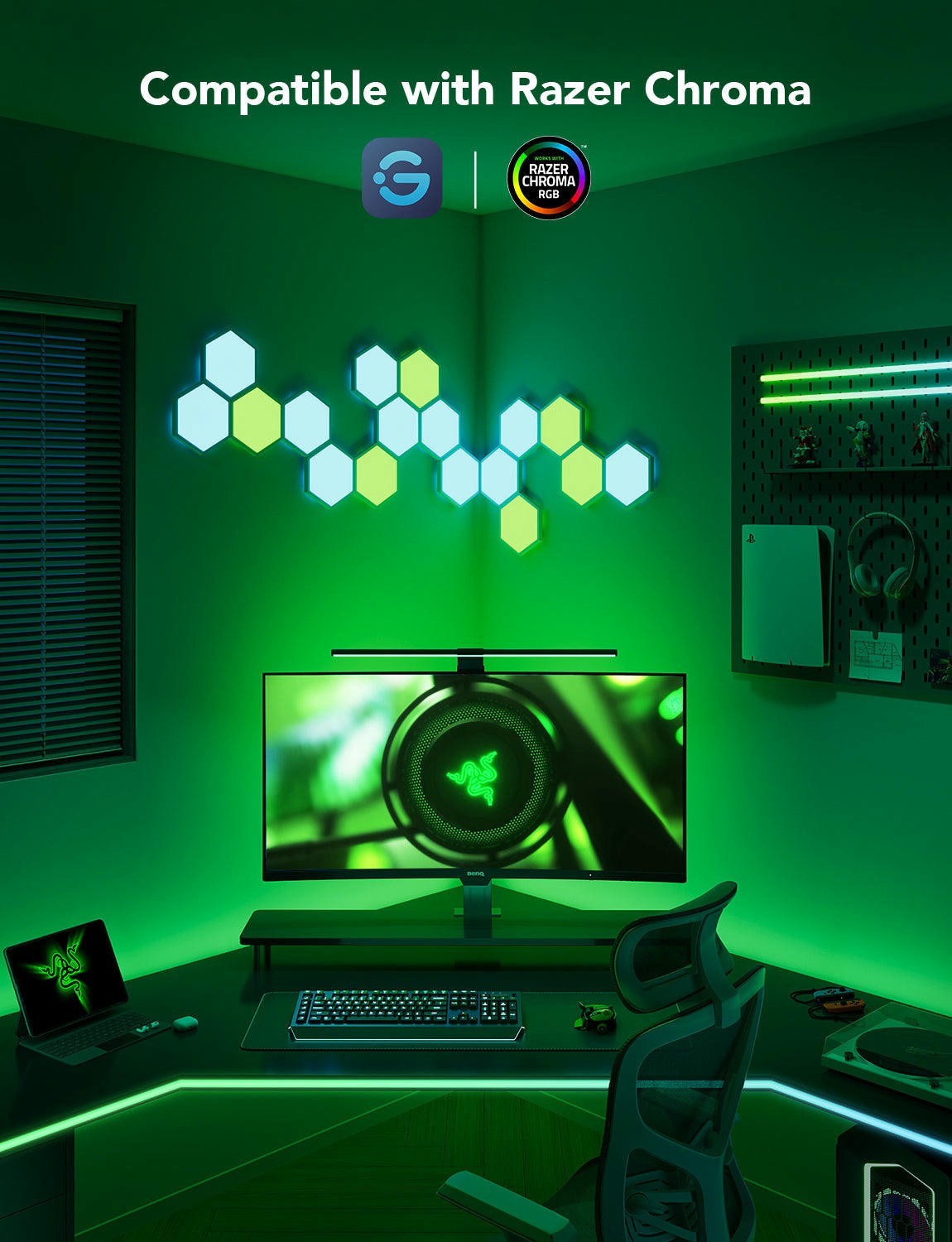 GOVEE RGB Gaming Light Strip G1 (27”-34”) photo 8