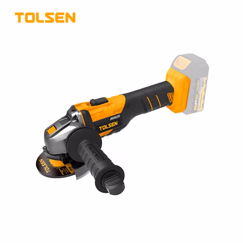 Углошлифмашина Li-Ion MP20V без АКБ Brushless TOLSEN