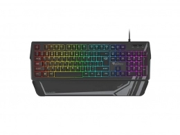 Tastatura cu fir Genesis Keyboard Rhod 350, RGB, US Layout, RGB Backlight