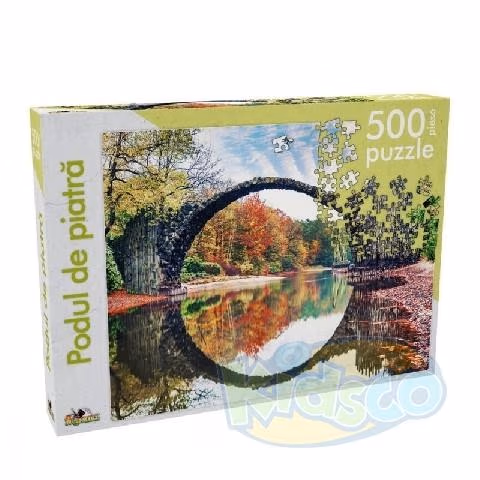 Noriel NOR5243 Noriel Puzzle 500 Piese &ndash; Podul De Piatra 