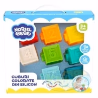 Noriel INT6191 Noriel Bebe - Cuburi Colorate Din Silicon
