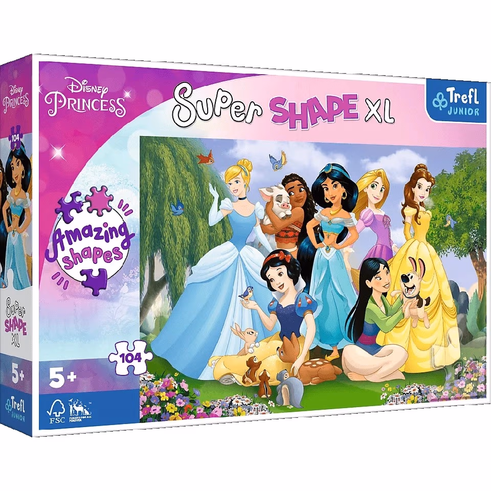 Trefl 50019 Puzzles 104 Xl Disney Princess 