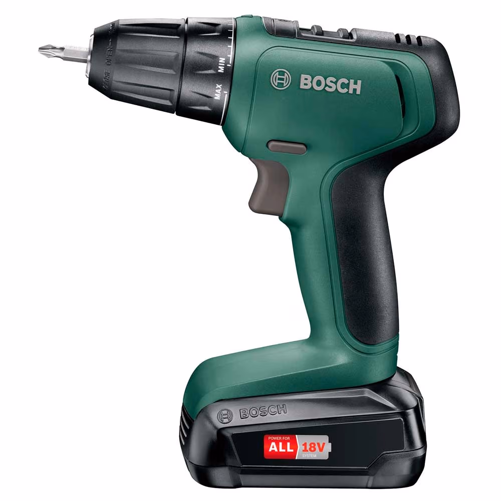 Masina de gaurit si insurubat  cu acumulator Bosch 18V 2x1.5Ah / case, 06039C8005 