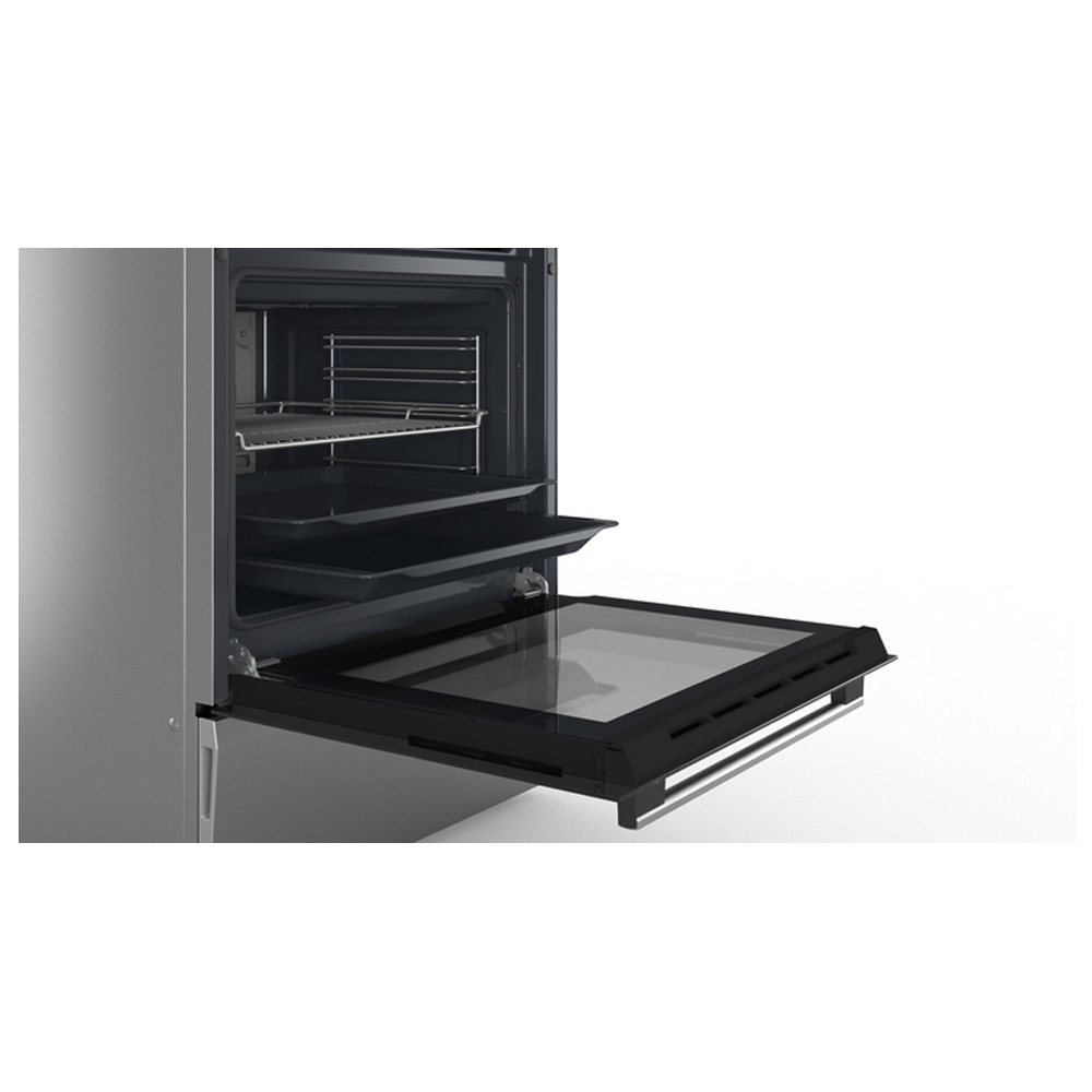 Комбинированная плита Bosch HXS59AI51Q / 4 конфорок / 60 см / Нержавеющая сталь photo 4