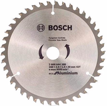 Пильный диск Bosch ECO ALU 160x20 42T, 2608644388