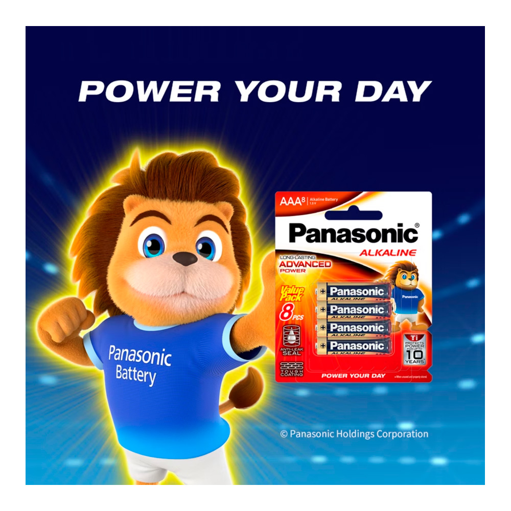 Baterie Panasonic Alkaline Power LR03T/8B photo 2