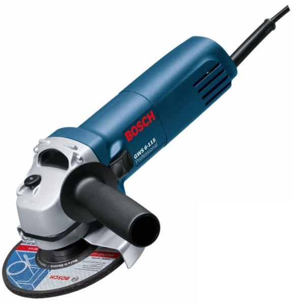Угловая шлифмашина Bosch GWS 6-115, 060137508E photo 1 Угловая шлифмашина Bosch GWS 6-115, 060137508E photo 1