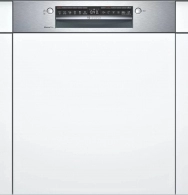 Посудомоечная машина частично встраиваемая Bosch SMI4HAS48E, 13 комплектов, 6программы, 59.8 см, D, Нерж. сталь