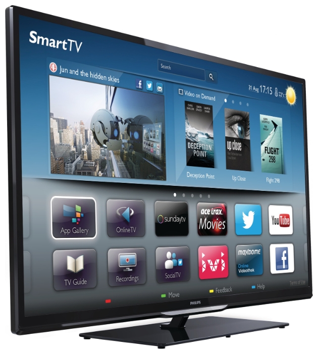 Телевизор Philips 42PFL4208H / 42" / / Full HD photo 3
