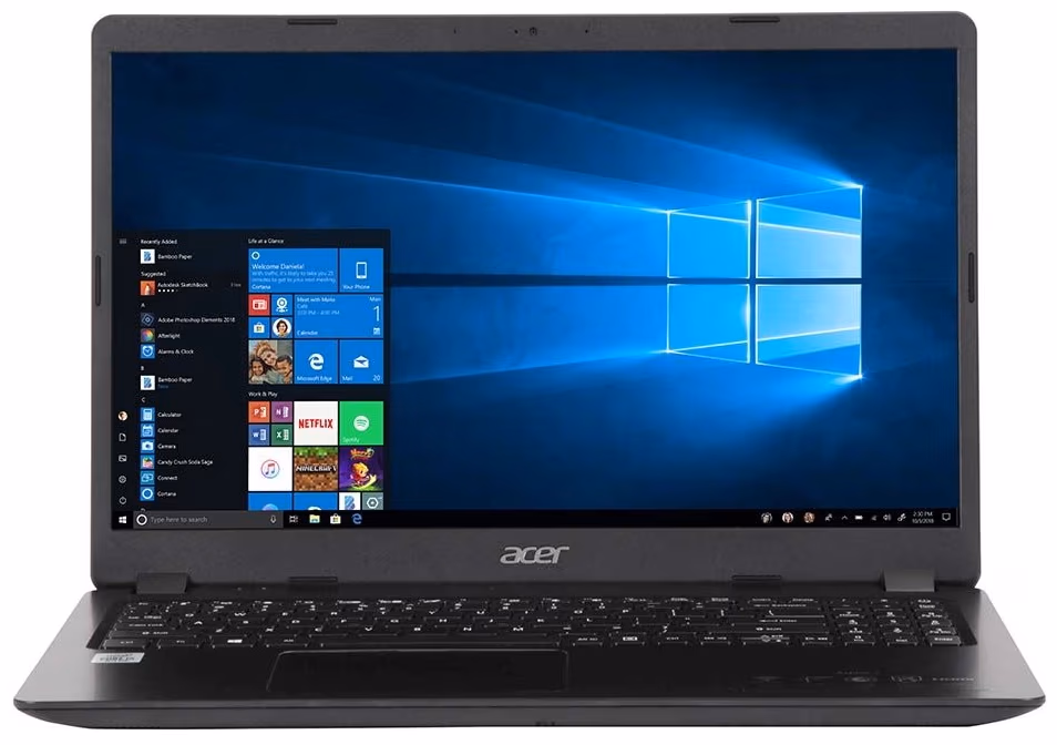Ноутбук Acer Aspire A315-54-538P, Core i5, 8 ГБ ГБ, Linux, Черный 