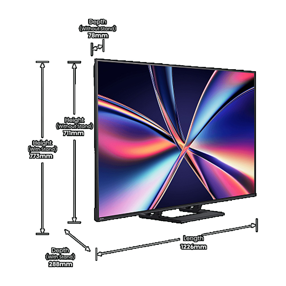 Televizor Hisense 55E8Q / 55" / Mini LED / 4K UHD photo 4