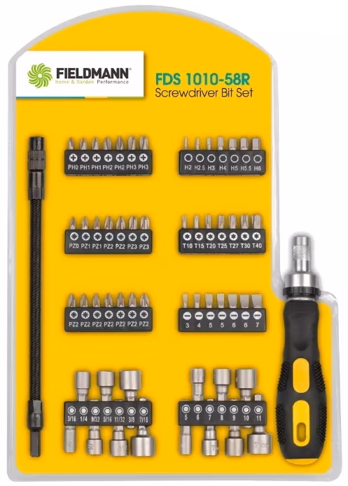 Отвертка с насадками FIeldmann FDS1010-58R 