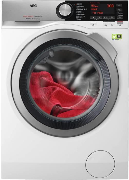 Masina de spalat AEG L8FEC68S 8 kg / 1600 rot/min / A+++ / Alb photo 1