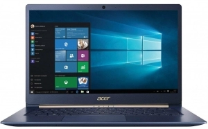 Laptop Acer Swift 5 SF514-54T-598S, Charcoal Blue (NX.HHUEU.003), Core i5, 8 GB, Linux, Albastru