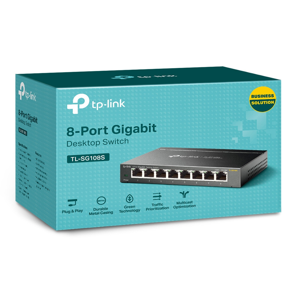 Comutator de retea TP-Link TL-SG108S photo 3